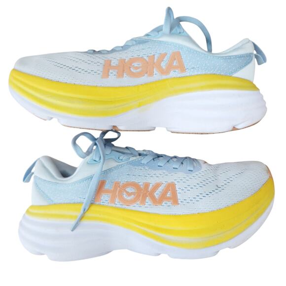 Hoka One One Shoes - HOKA One One Bondi 8 sneakers athletic comfort shoes Summer Song Country Air 5.5